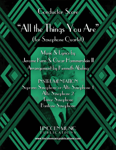 All The Things You Are (arr. Kenneth Abeling)