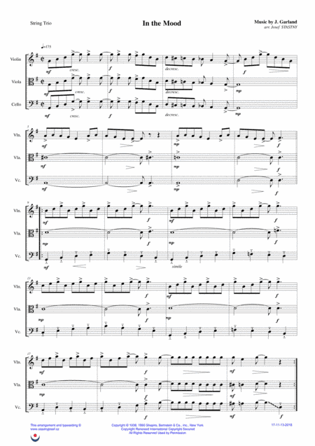 In The Mood (arr. Josef Štastný)