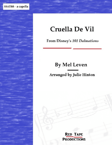 Cruella De Vil (arr. Julie Hinton)