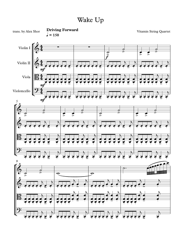 Arcade Fire (arr. Alex Shor)