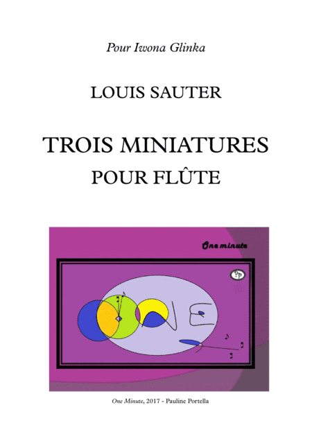 Trois miniatures pour flûte