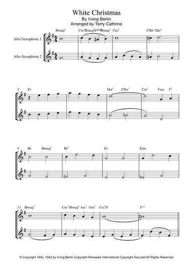 White Christmas (arr. Terry Cathrine)