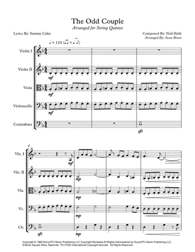 The Odd Couple (arr. Sean Breen)