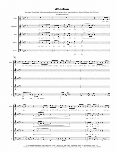 Attention (arr. Ben Bram)