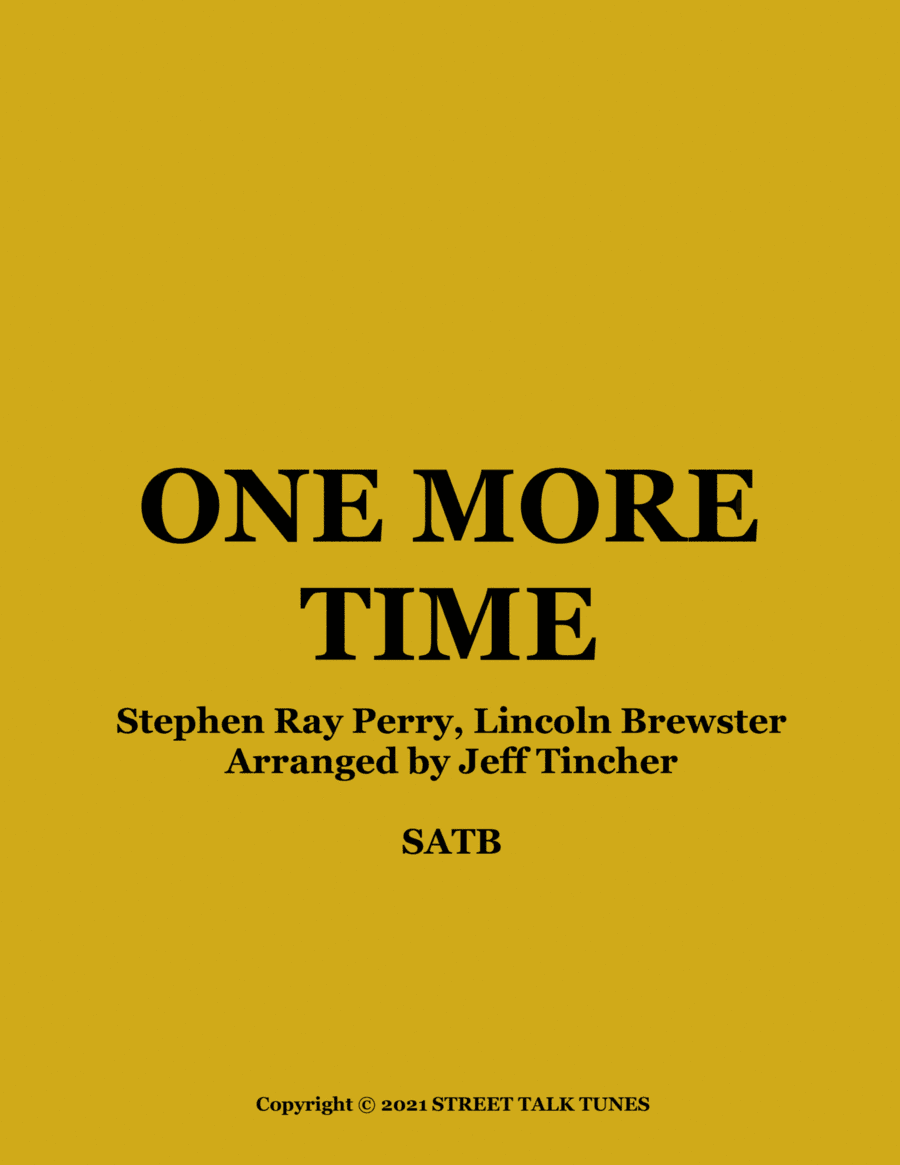 One More Time (arr. Jeff Tincher)