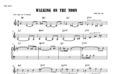 Walking on the Moon
