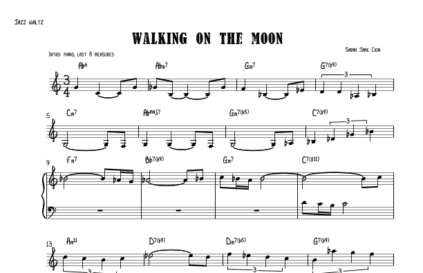 Walking on the Moon