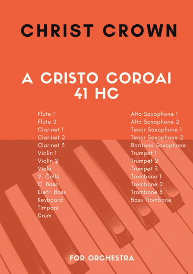 To Christ Crown 41 Christian Harp - Score Only (arr. Wesley S Silva)