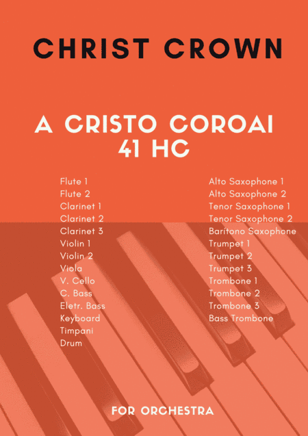 To Christ Crown 41 Christian Harp - Score Only (arr. Wesley S Silva)