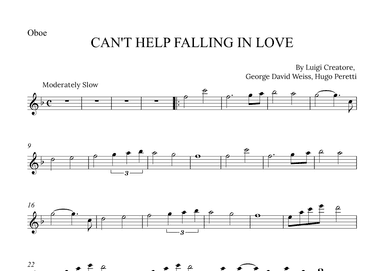 Can't Help Falling In Love (arr. Alex Nunes Rodrigues)