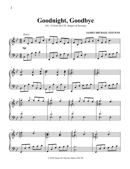 Good Night, Good Bye