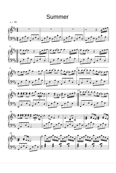 Summer (arr. Joe Hisaishi)