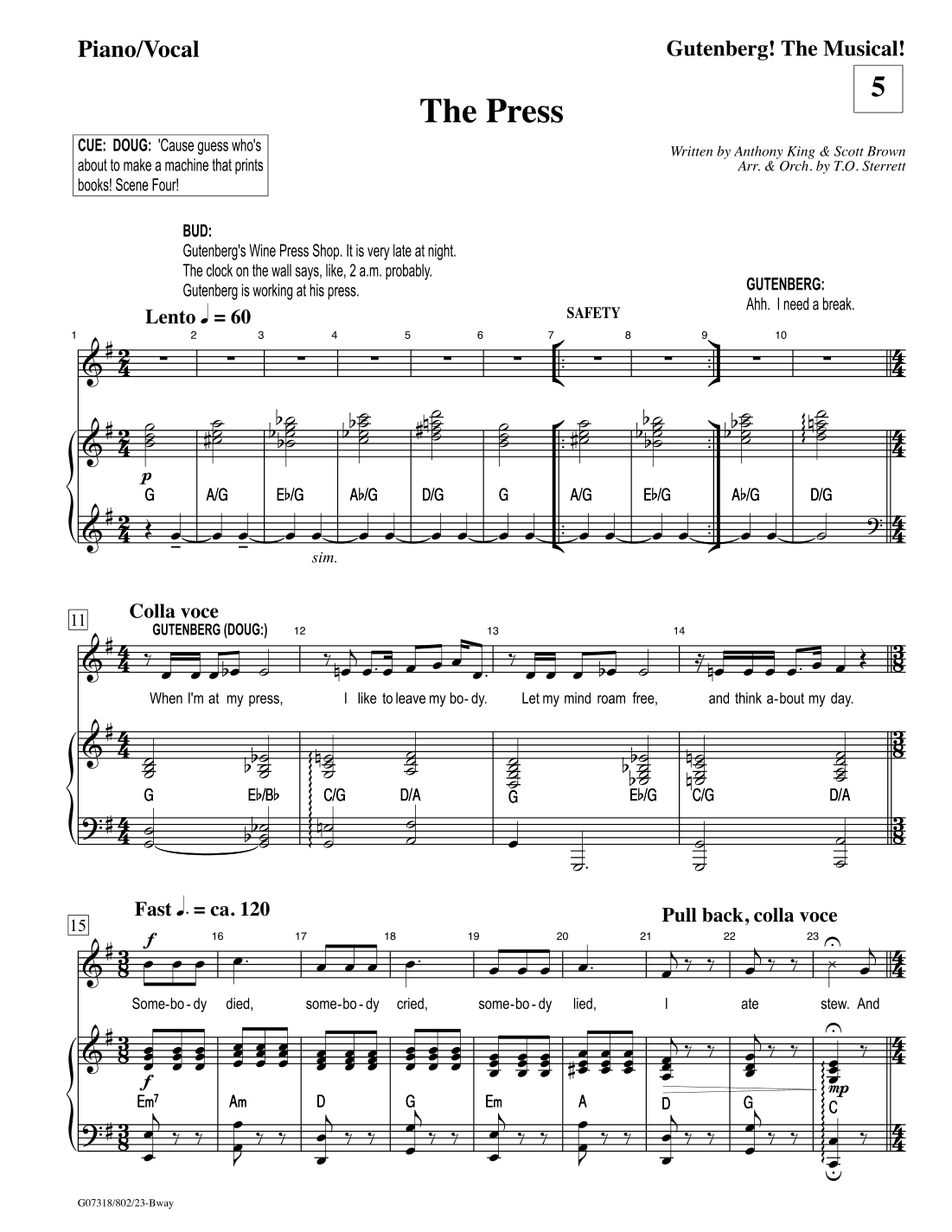 05 The Press 2020 Full Score