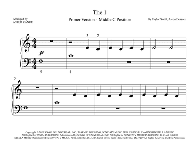 The 1 (arr. Aster Kanke)