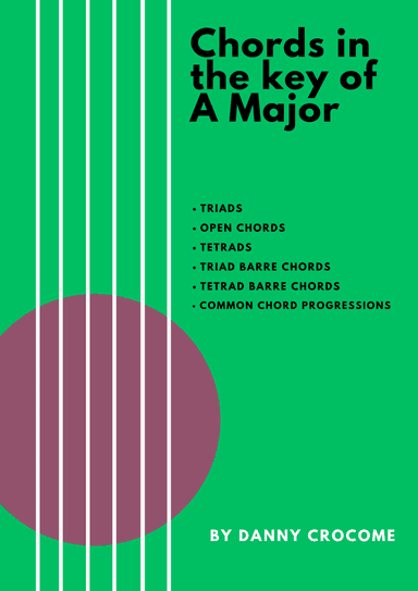 Chords in the key of A Major (Diatonic Chords of A Major)