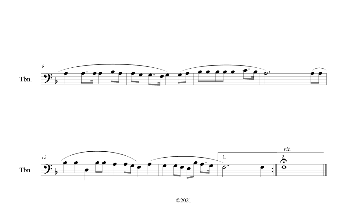 At the Cross (Trombone Solo) (arr. B. C. Dockery)