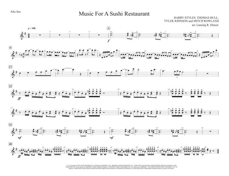 Music For A Sushi Restaurant