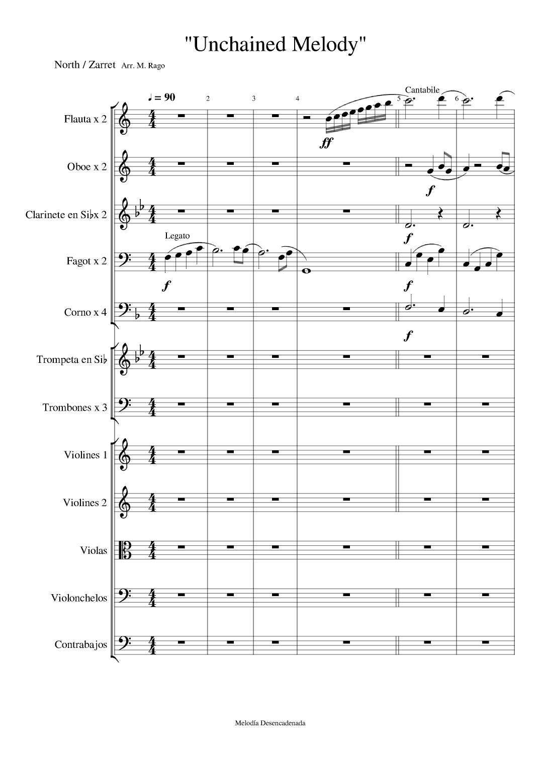 Unchained Melody (arr. Marcelo Rago)