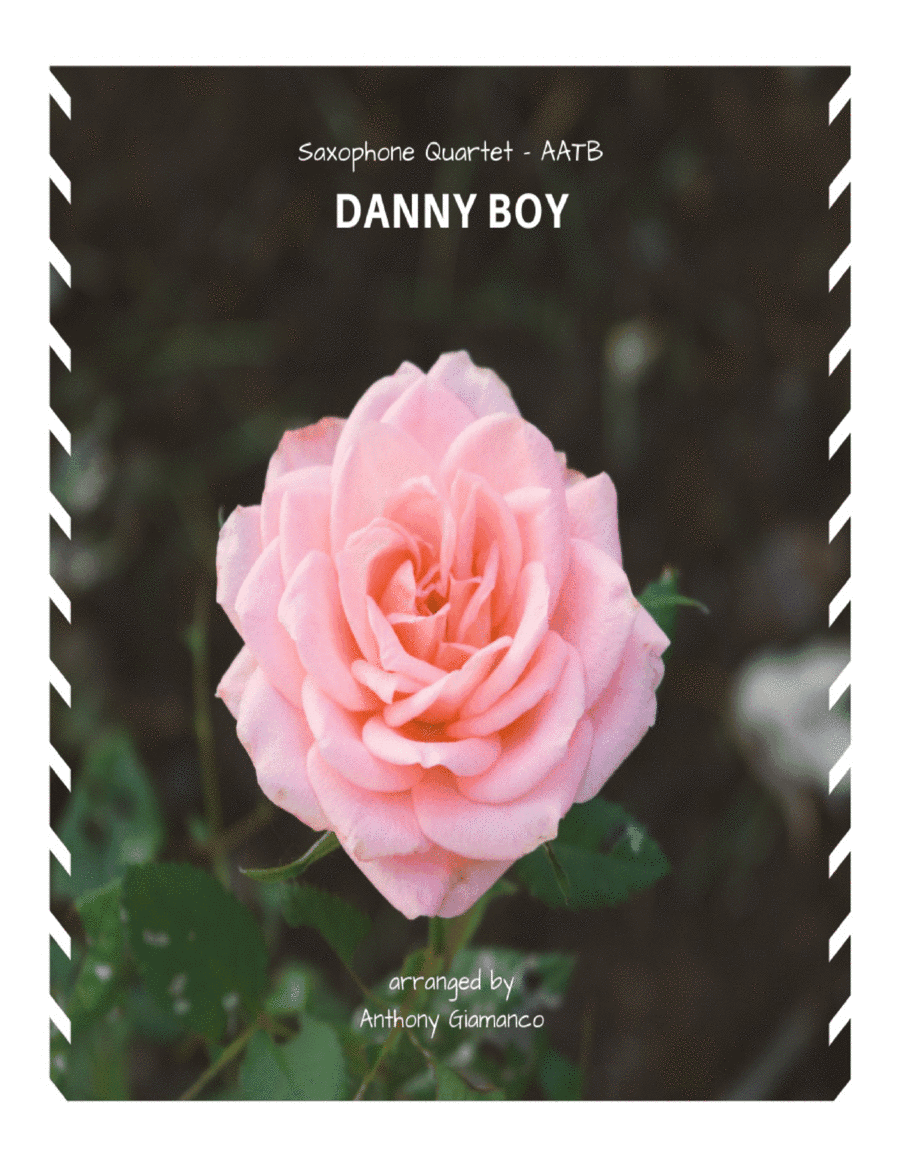 Danny Boy - saxophone quartet (arr. Anthony Giamanco)