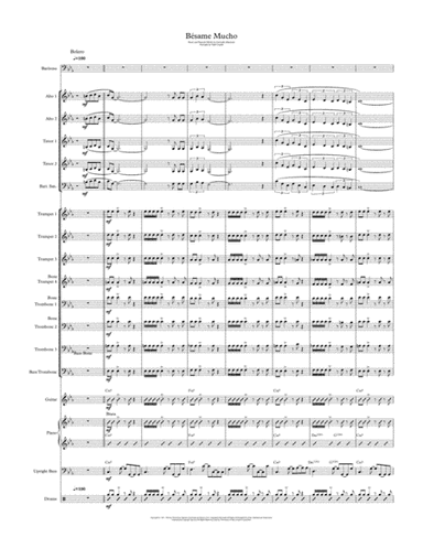 Besame Mucho (Kiss Me Much) (arr. Ralph Ingalls)