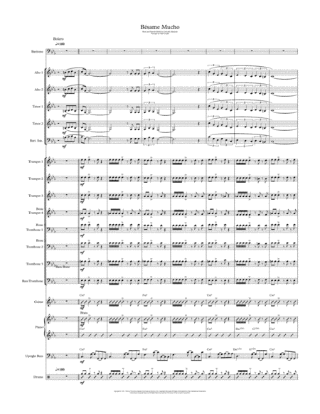 Besame Mucho (Kiss Me Much) (arr. Ralph Ingalls)