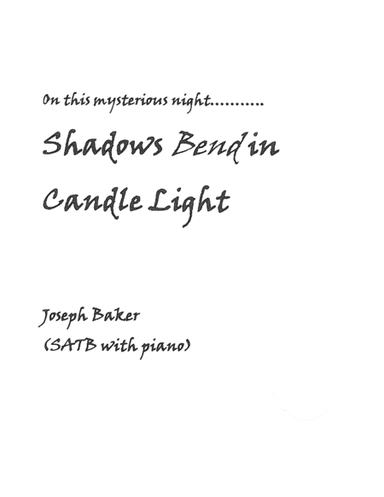 Shadows Bend in Candlelight