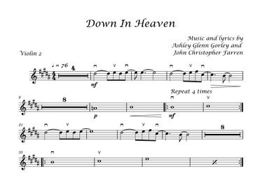 Down In Heaven (arr. David Lartey)