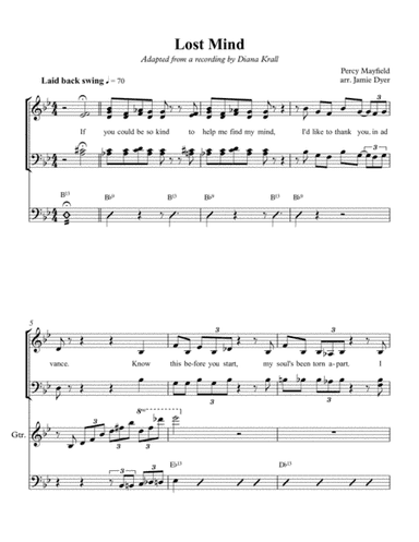 Lost Mind (arr. Jamie Dyer)