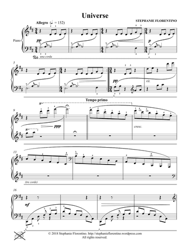 Universe (Piano Solo)