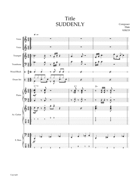 Suddenly