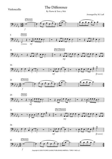 The Difference (arr. Matt Luff)