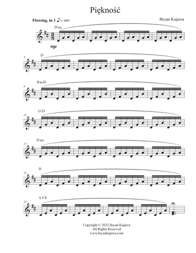 Pieknosc - piano solo