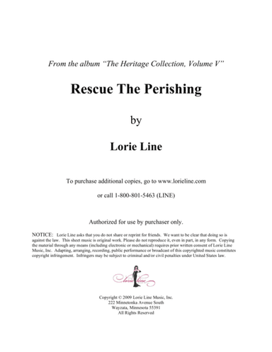 Rescue The Perishing (arr. Lorie Line)