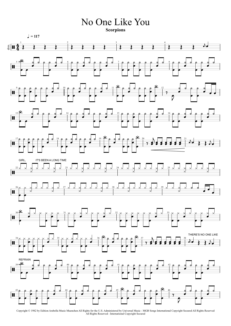 No One Like You (arr. Cyril Mayer)