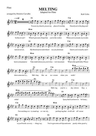 Melting (arr. Dimitrie Carvalho)