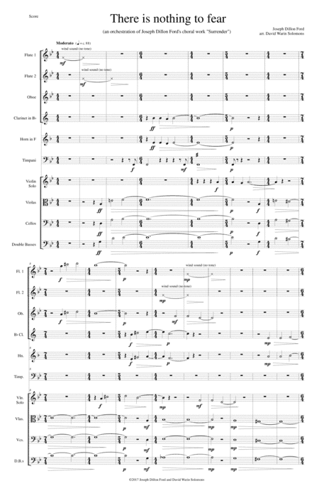 "There is nothing to fear" for orchestra