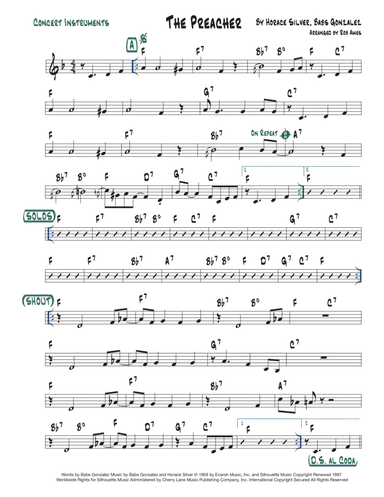 The Preacher (arr. Rob Ames)