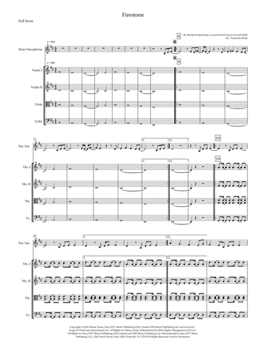 Firestone (arr. Fernando Britto)