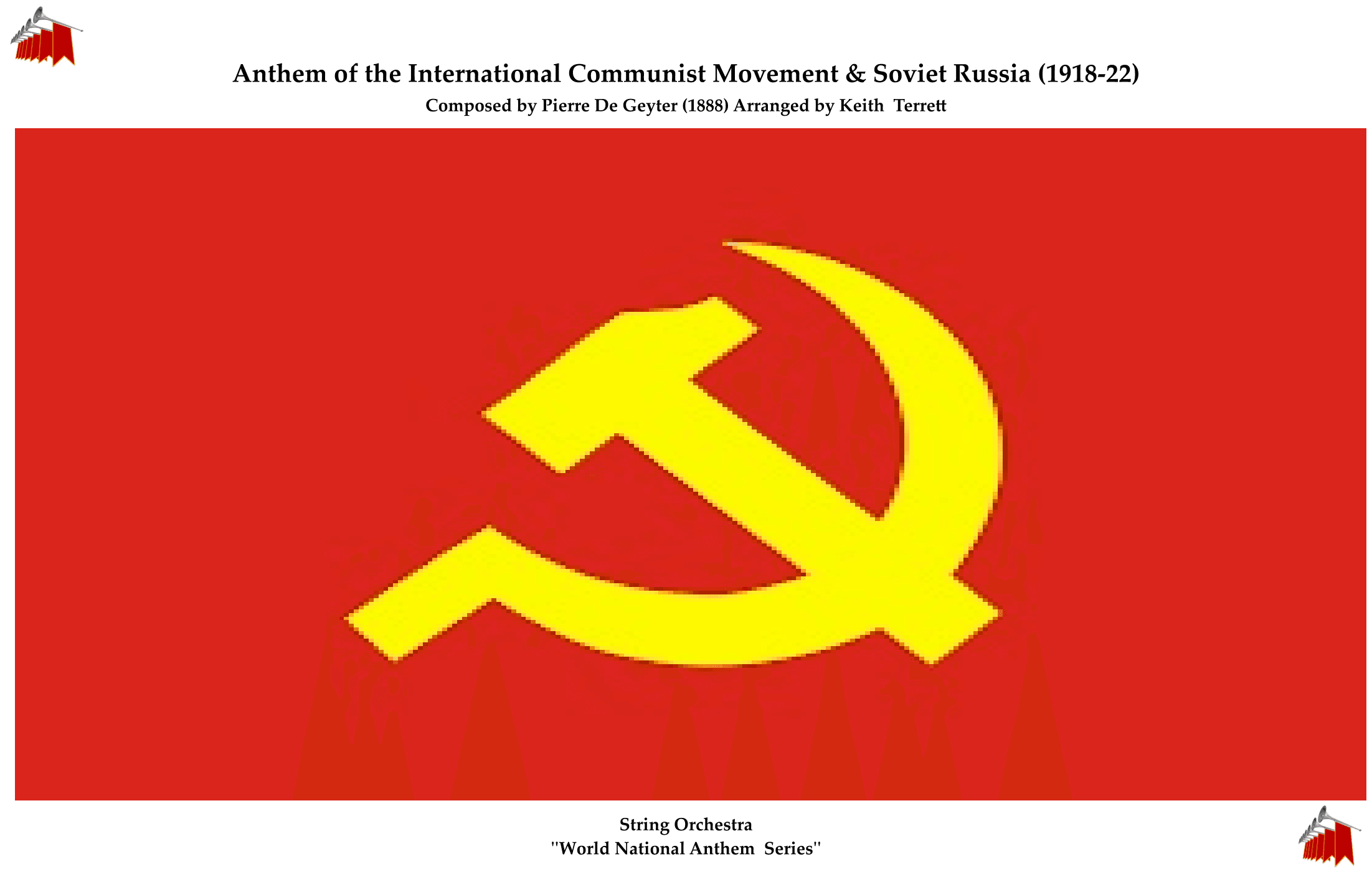 Internationale (The) for String Orchestra MFA0 World National Anthem Series (arr. Keith Terrett)