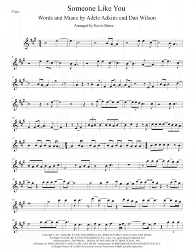 Someone Like You (arr. Kevin Busse)