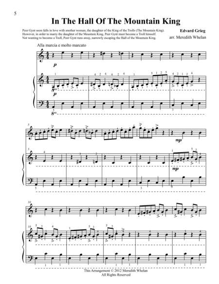 Classical Duets for Flute & Piano:  In The Hall of the Mountain King (arr. Meredith Whelan)