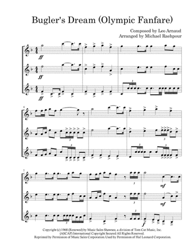 Bugler's Dream (Olympic Fanfare) (arr. Michael Raehpour)