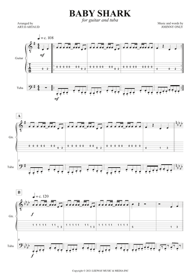 Baby Shark (arr. Art.o Artaud)