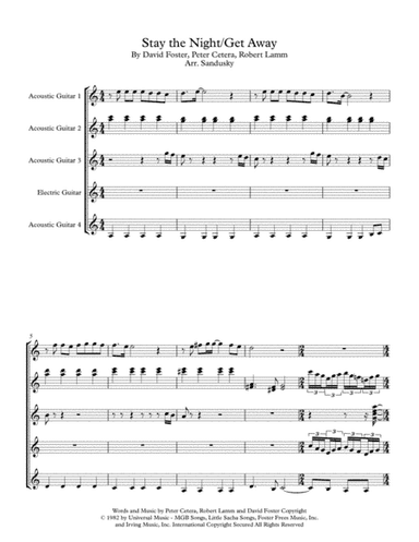 Stay The Night (arr. Joe Sandusky)