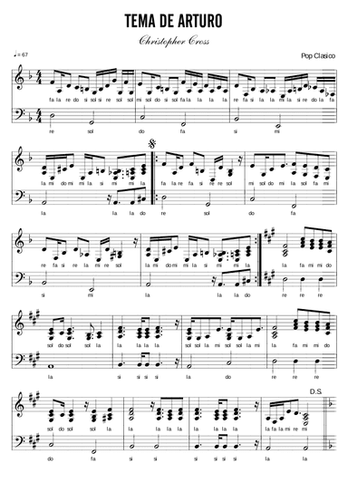 Love Theme From Arthur (arr. Unimusic Academy (Academia Unimusica))