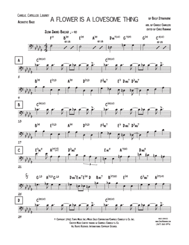 A Flower Is A Lovesome Thing (arr. Charlie Camilleri)