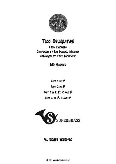 Two Oruguitas (arr. Jock McKenzie)