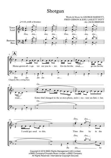 Shotgun (arr. Jack Bridges)