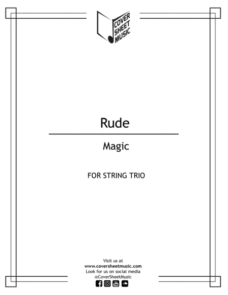 Rude (arr. Jose Quintana)