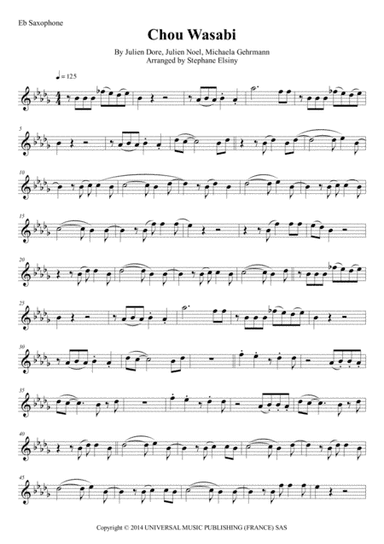 Chou Wasabi (arr. Stephane ELSINY)